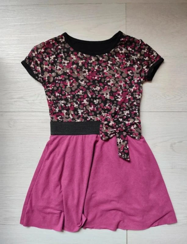 Vestido chique de veludo e bolinhas 🦄 Tamanho 4 anos – photo 2